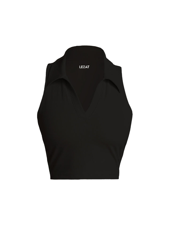 Dylan Organic Cotton Crop Polo Tank