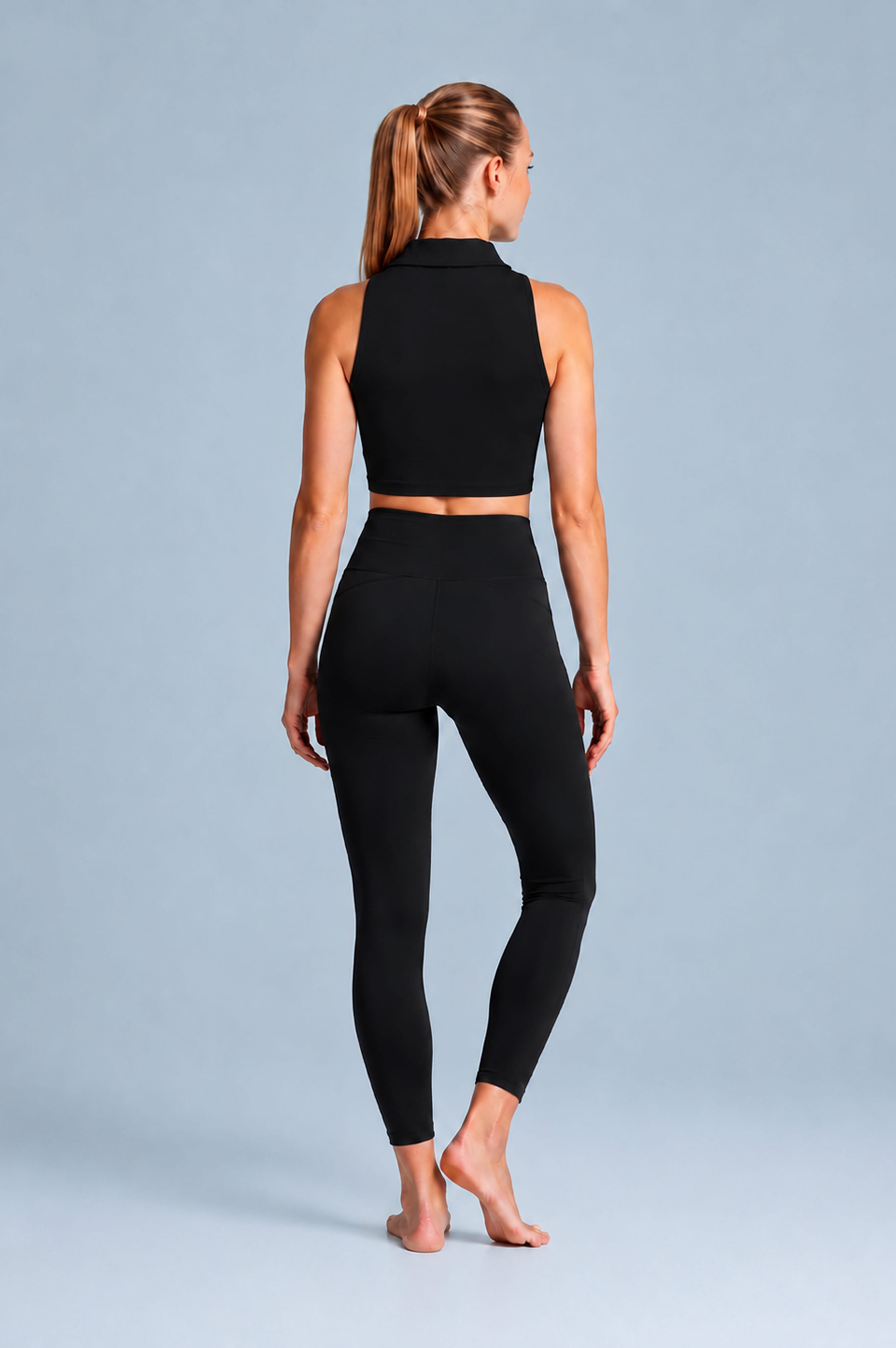 Dylan Organic Cotton Crop Polo Tank