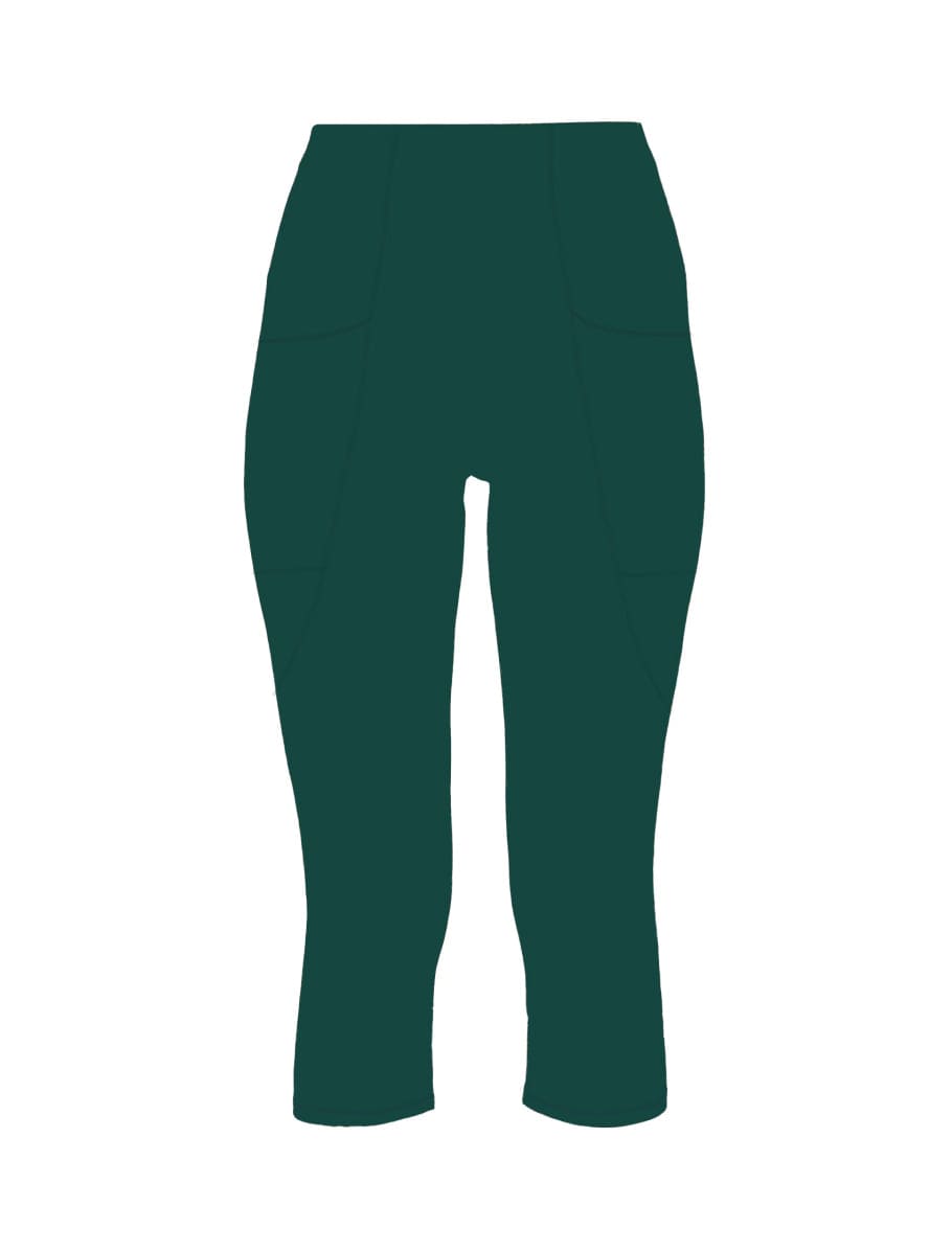 Mae Organic Cotton High Waisted Capri Legging