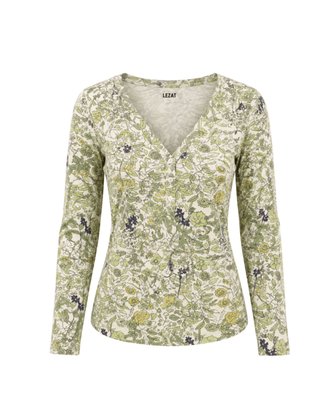 Monroe Organic Cotton Henley Long Sleeve
