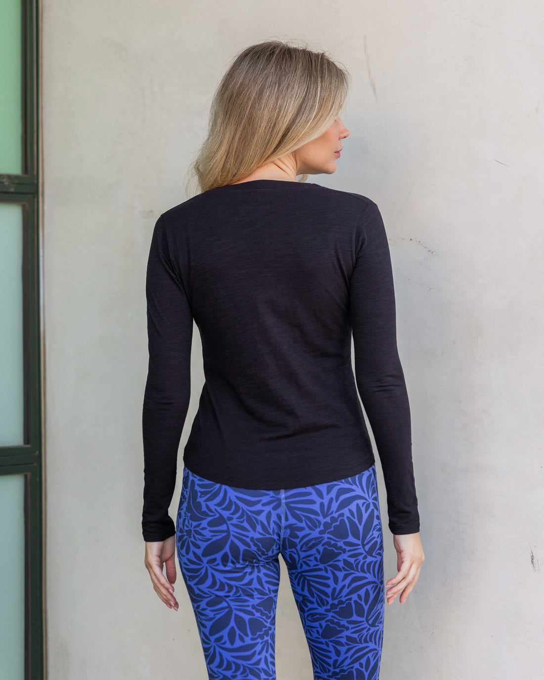 Monroe Organic Cotton Henley Long Sleeve
