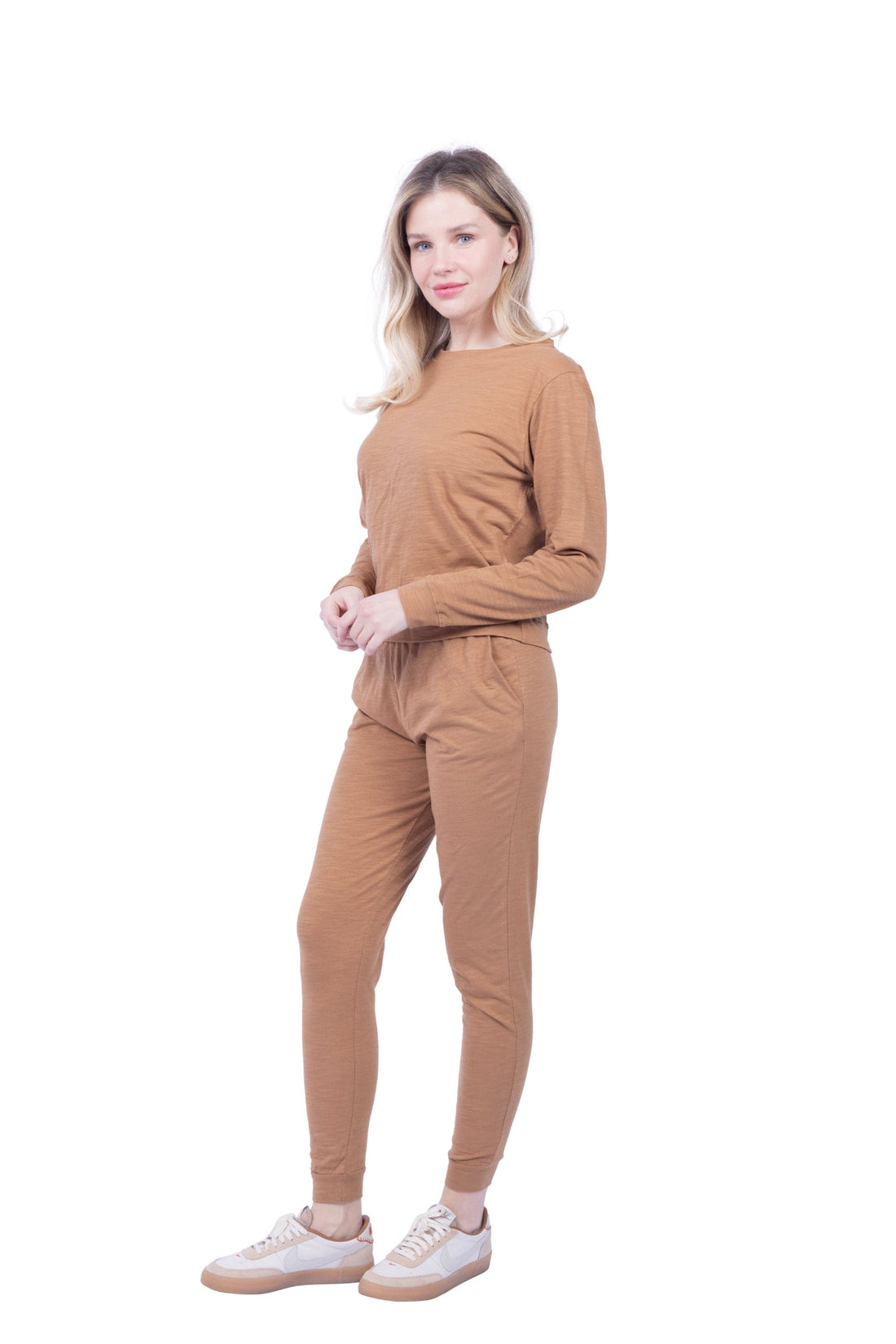Tegan Organic Cotton Long Sleeve Pullover