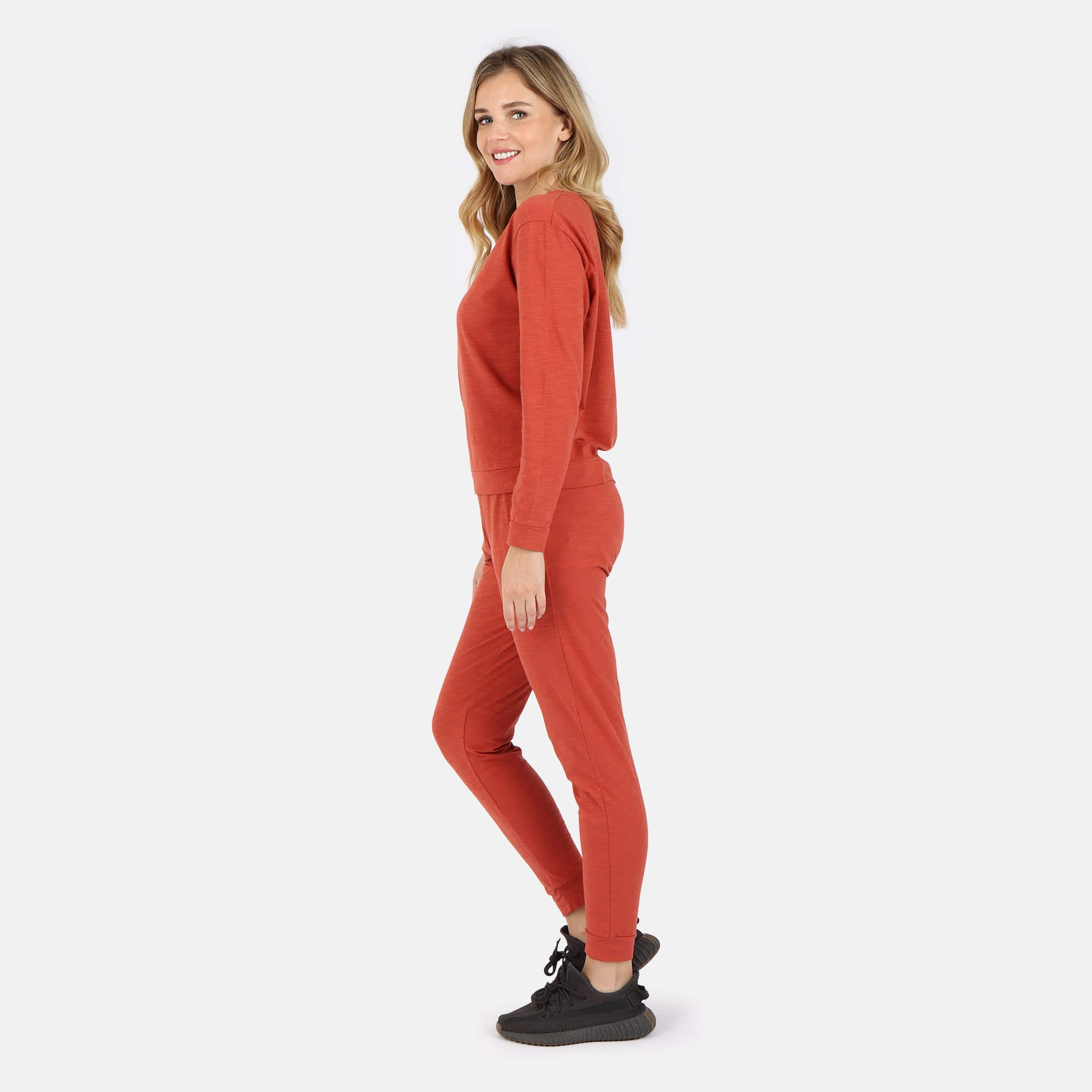 Tegan Organic Cotton Long Sleeve Pullover
