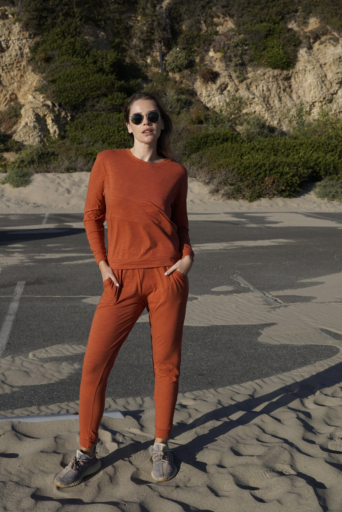 Tegan Organic Cotton Long Sleeve Pullover