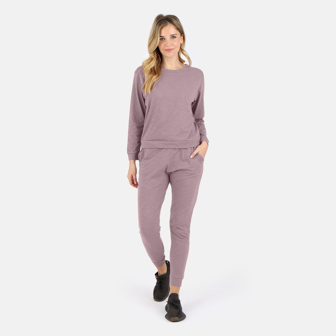 Tegan Organic Cotton Long Sleeve Pullover