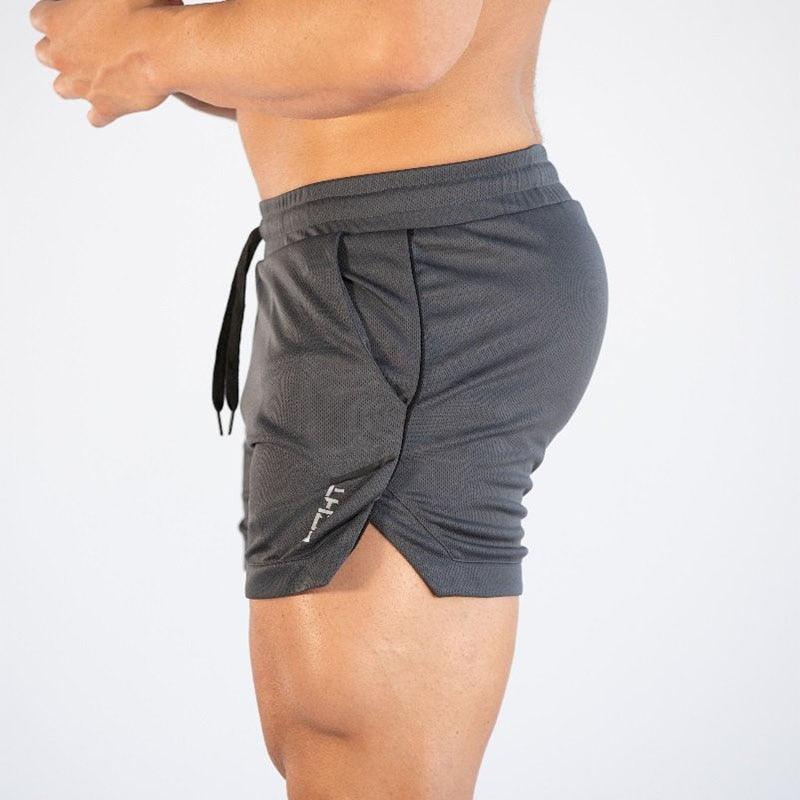 Men’s Quick-Drying Compression Gym Running Workout Shorts With Pockets
