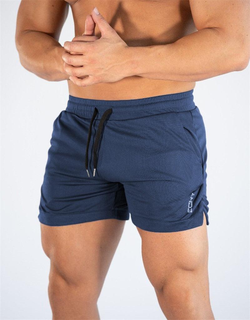 Men’s Quick-Drying Compression Gym Running Workout Shorts With Pockets