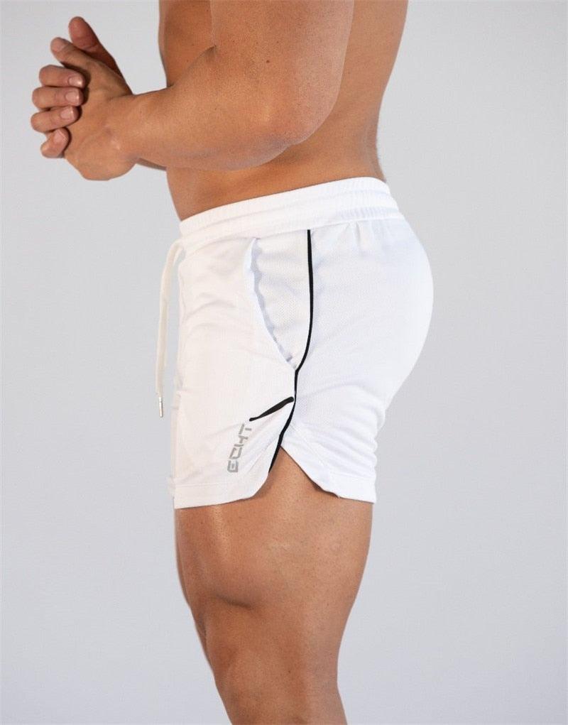Men’s Quick-Drying Compression Gym Running Workout Shorts With Pockets