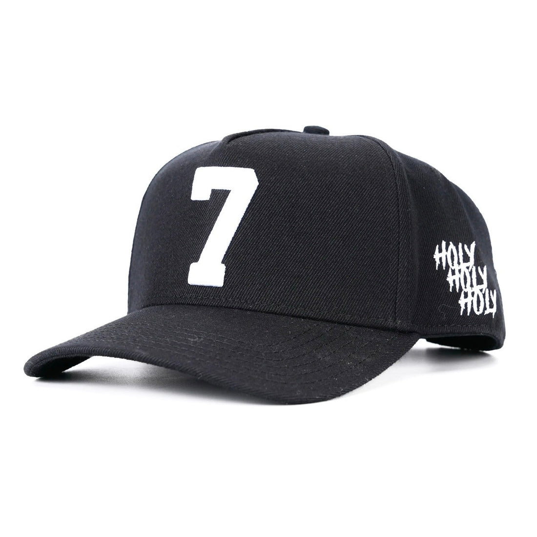 [PRE-ORDER - SHIPS BEGINNING OF AUGUST] ‘7’ Premium SnapBack - Black/White