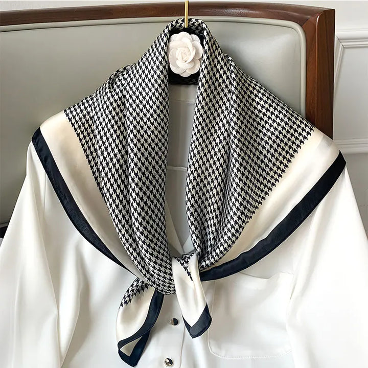 Silk Satin Women’s Print Scarves 70x70cm