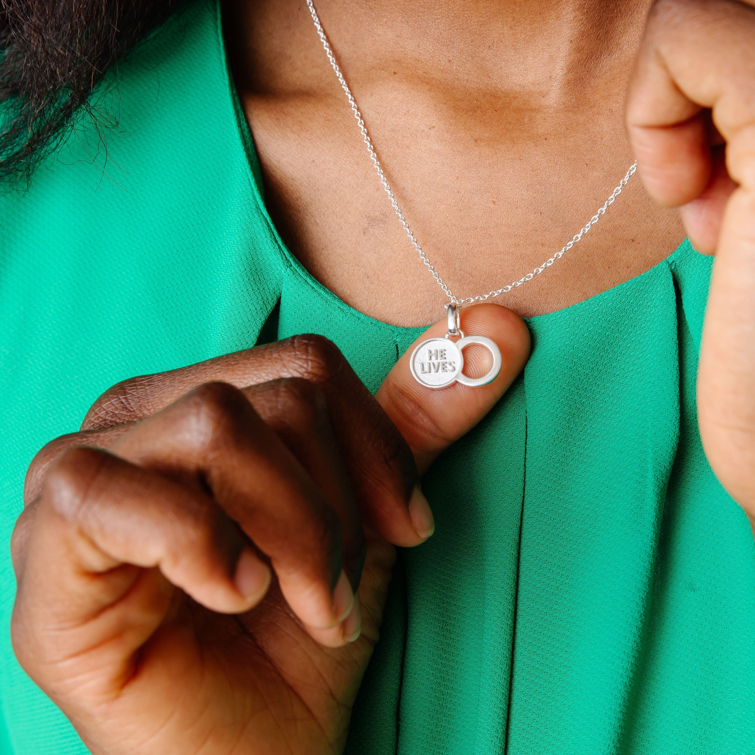 The Empty Tomb Pendant Necklace