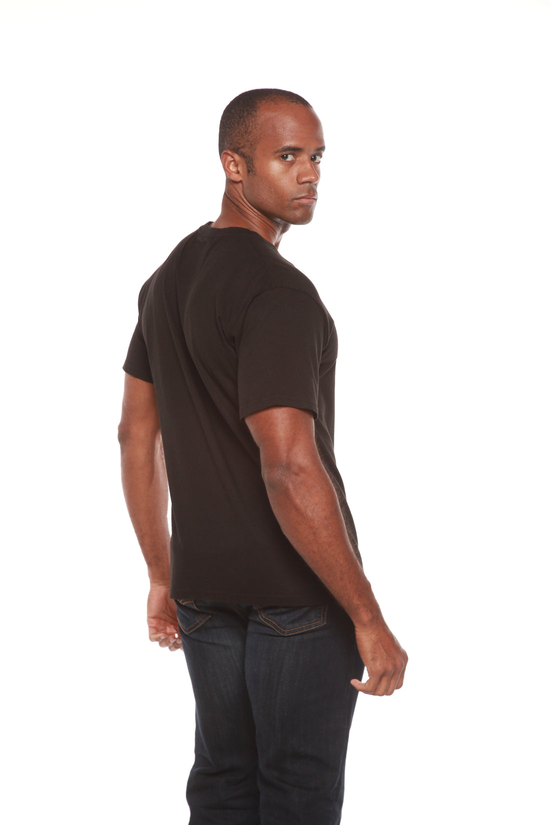 Men’s Bamboo Organic Cotton Classic Short Sleeve Casual T-Shirt