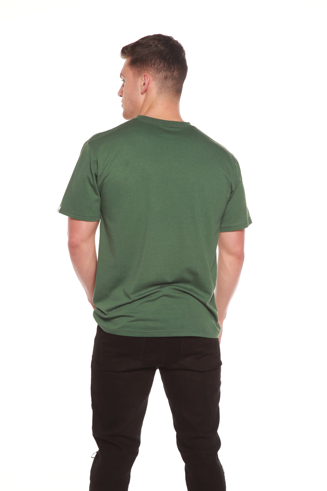 Men’s Bamboo Organic Cotton Classic Short Sleeve Casual T-Shirt