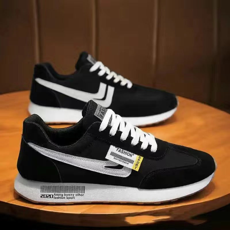 Trendy Student Sports Board Casual White Sneakers Everyday Footwear